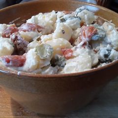 A picture of Antipasti Potato Salad.