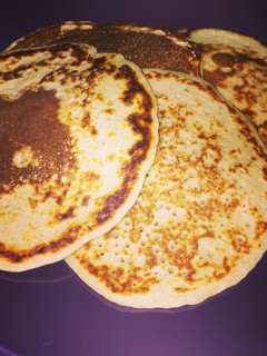 Una foto de Hotcakes de avena