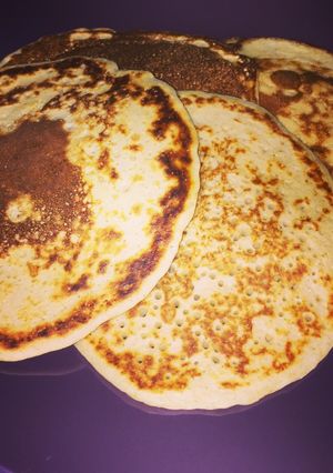 Una foto de Hotcakes de avena
