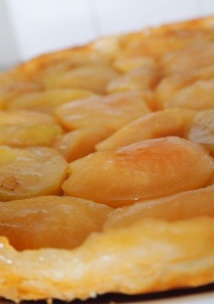Une photo de Tarte tatin aux pommes et au miel