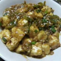A picture of Paneer chilli dry.