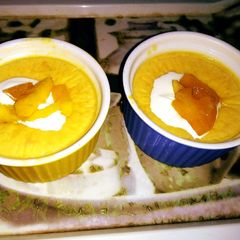 A picture of Mango custard.