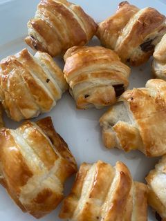 Una foto de Mini croissant de choco sin azúcar