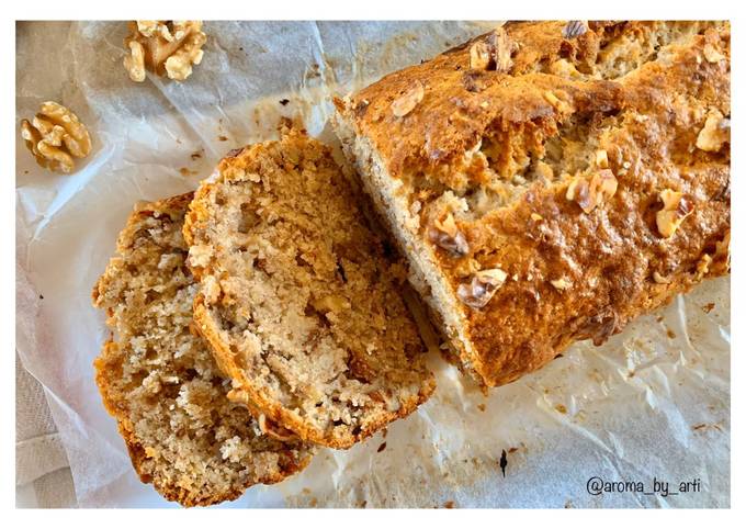 Low-fat vegan banana bread