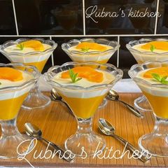 A picture of Peach Panna Cotta:.