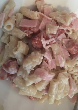 Una foto de Macarrones con queso versión 2