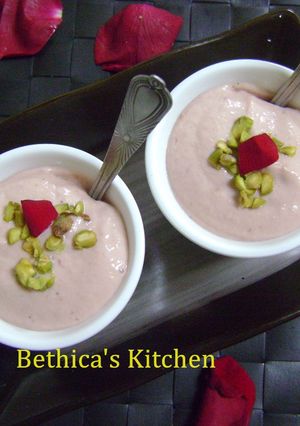A picture of Ramadan Special - Yummy Plum Shrikhand.