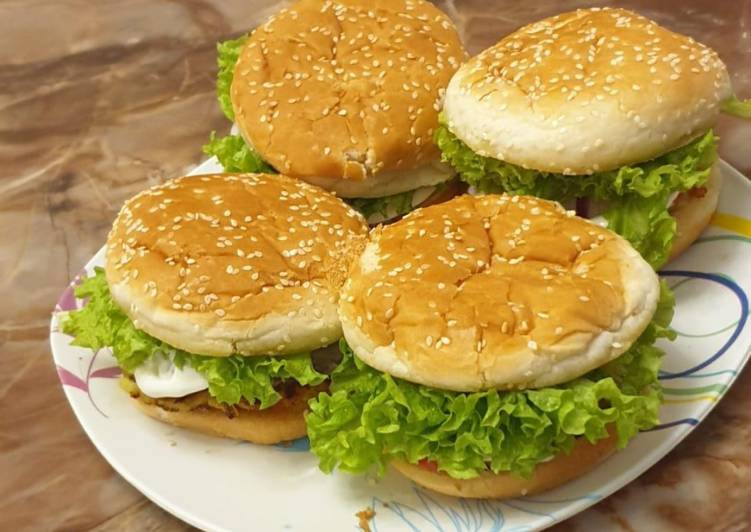 Recipe of Any-night-of-the-week Veg Burger