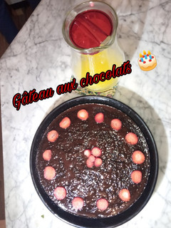 صورة لوصفة كعكة بالشوكولاتة