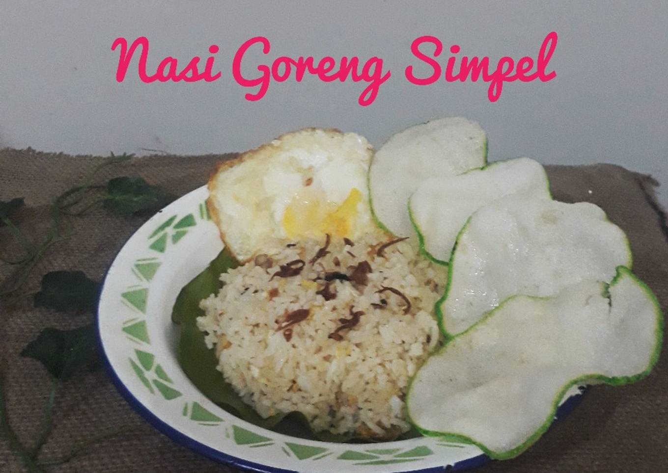 Nasi Goreng Simpel
