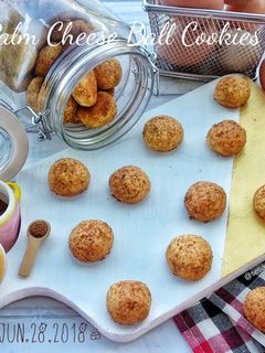 Foto resep Palm Cheese Ball Cookies