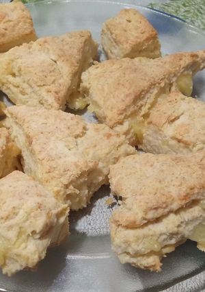 Una foto de Scones de queso