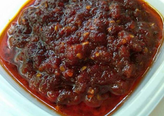 Resep sambal tomat goreng