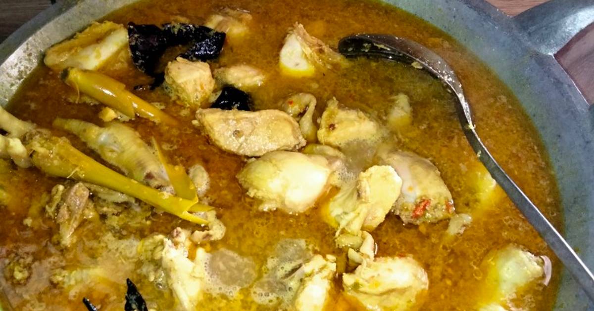 Resep Ayam Kuah Santan Pedas Oleh Kiana Dewi - Cookpad