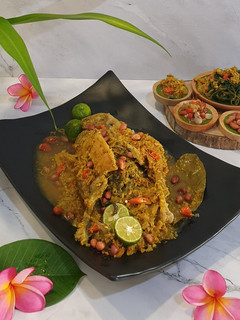 Foto resep 110. Ayam Betutu Daun Singkong