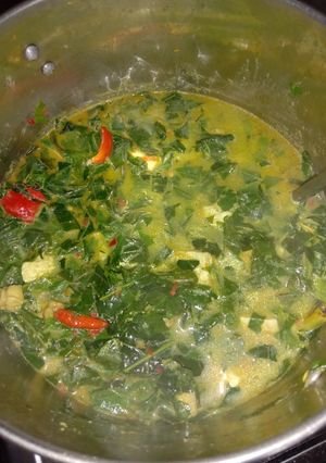 Foto resep Gulai daun singkong