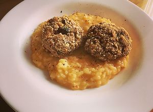 Una foto de Croquetas de atún y soja al horno