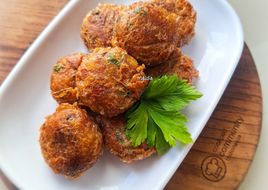 Perkedel Kentang Kornet