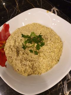 عکسی از دستور پوره ی رژیمی تخم مرغ و لوبیا سبز
