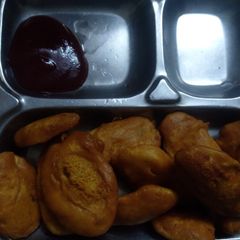 A picture of Aloo pakoda.
