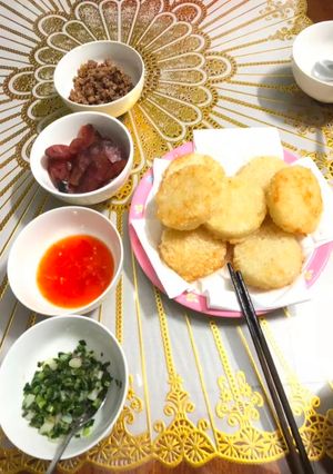 Hình của món Xôi chiên.