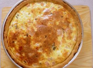Foto de Quiche de Fiambre e Queijo