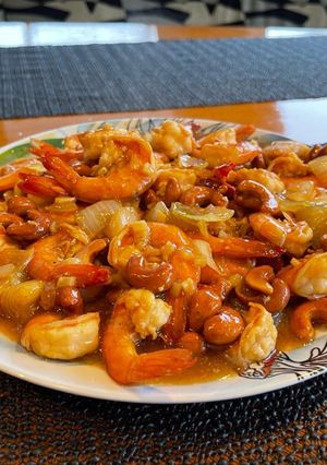 Foto resep Udang Masak Szechuan