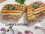 Tuna Cheese Melt Panini: