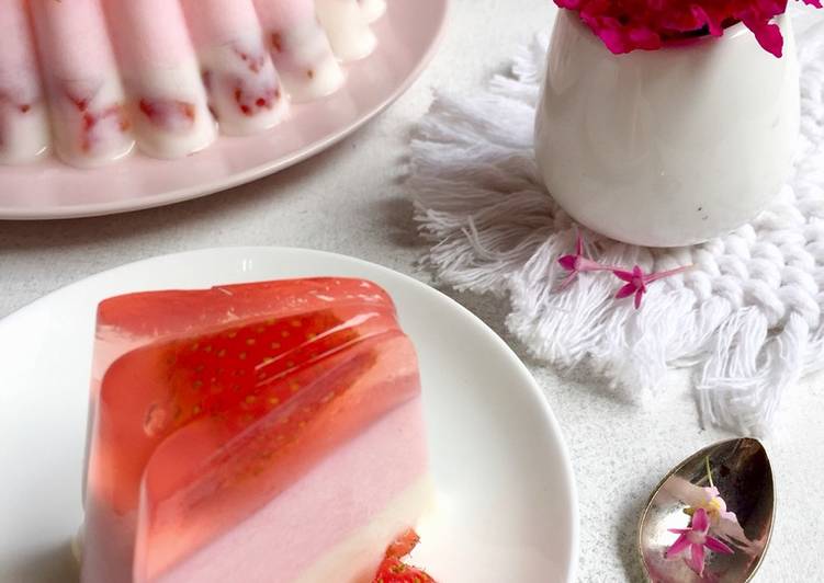 Resep Pudding Strawberry ?, Bikin Ngiler