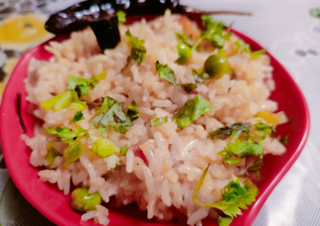 Goan veg pulav (aroz)