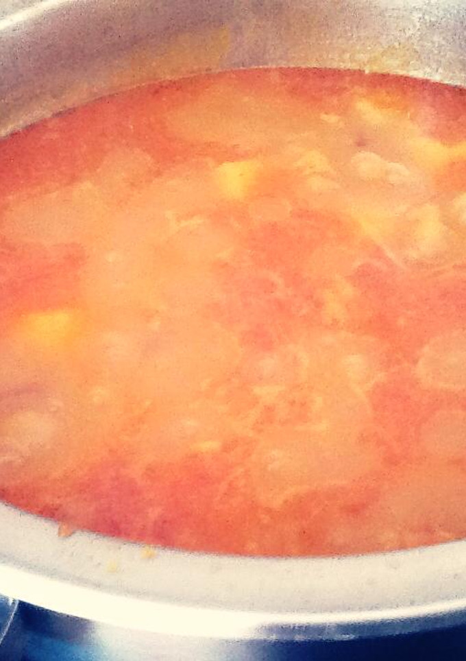 Una foto de Patatas a la riojana