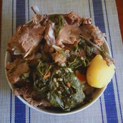 A picture of Mutton Chemsha.