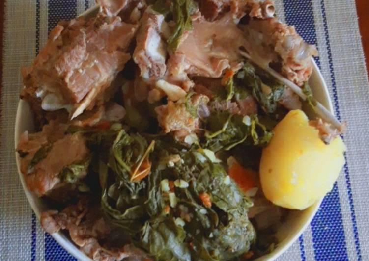 Steps to Prepare Homemade Mutton Chemsha Cooking Basics for Newbies