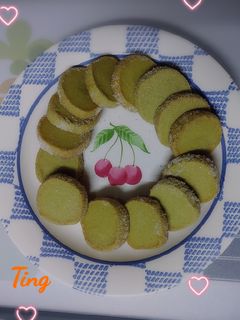 抹茶小餅乾 的食譜成品照片