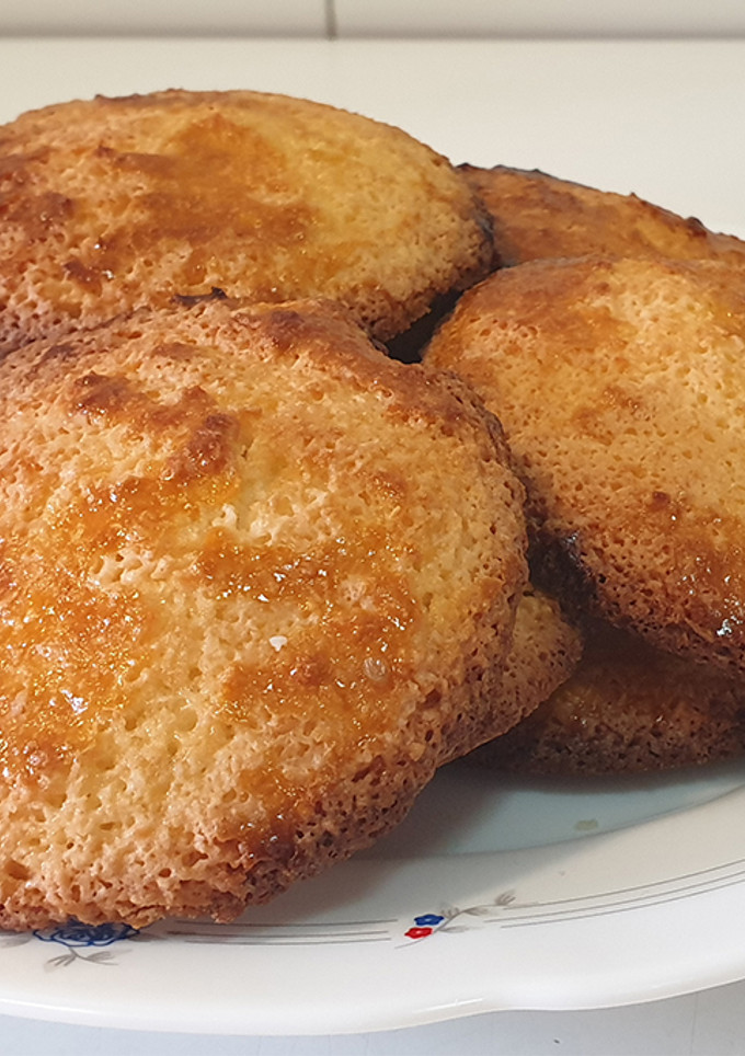 Una foto de Galletas de coco