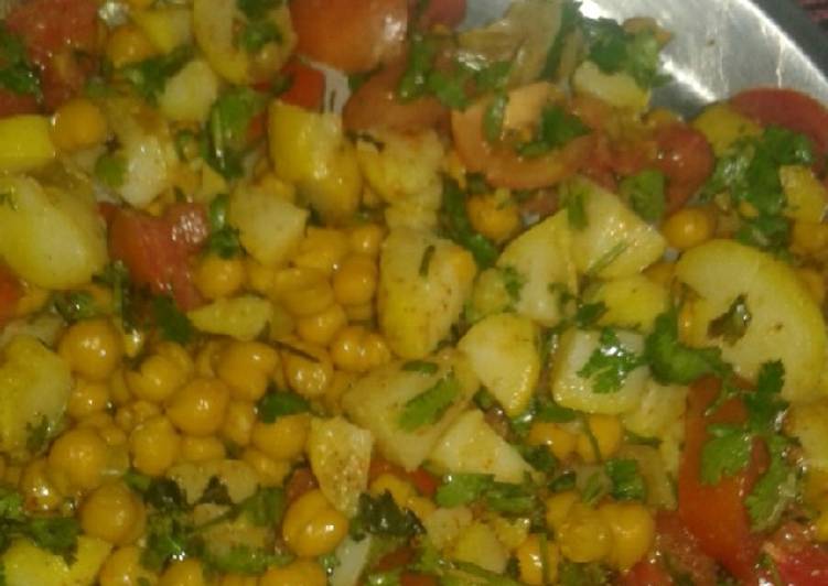 Recipe of Award-winning Tasty chole ke chaat