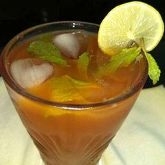 Strawberry ice Tea A picture of Strawberry ice Tea.