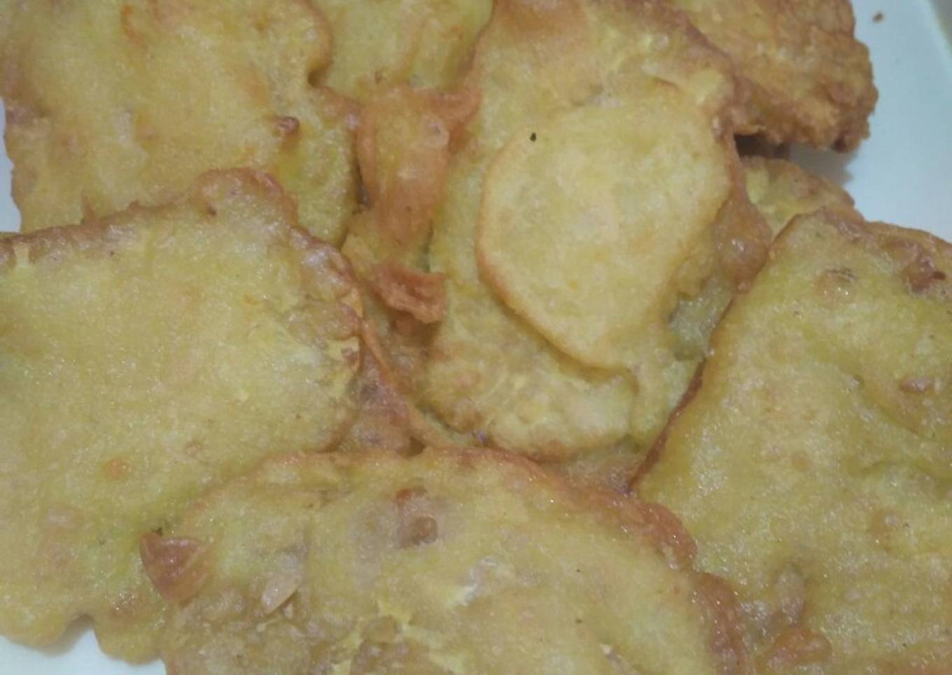 Mendoan / tepung teff / suhu penggorengan