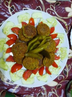 عکسی از دستور فلافل