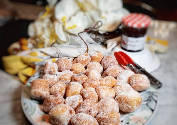 Resep Mini bombolini Anti Gagal