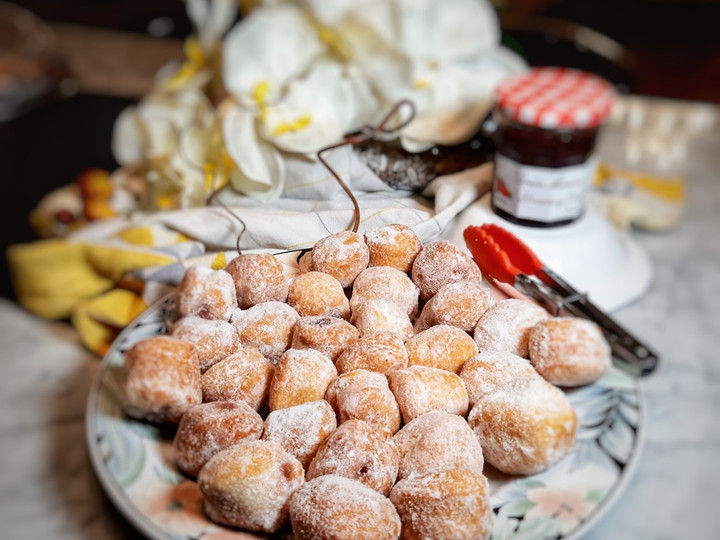 Resep Mini bombolini Anti Gagal