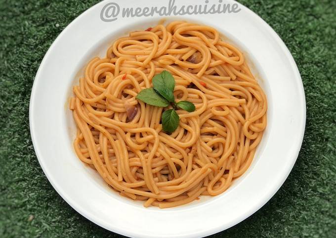 Simple Way to Make Favorite Simple jollof spaghetti