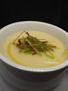Una foto de Crema de chirivía