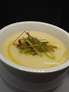 Una foto de Crema de chirivía
