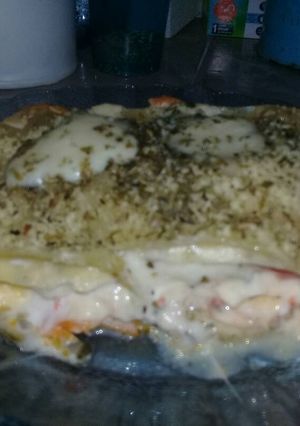 Una foto de Lasagna de verduras