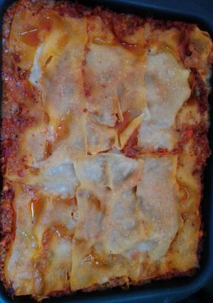 Gluténmentes és tejmentes Lasagne recept fotója