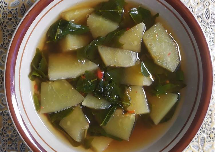 Resep 52. Sayur Manis Pepaya Daun Katuk yang Enak