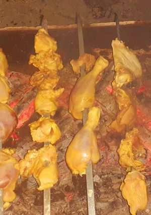 عکسی از دستور جوجه کبابی