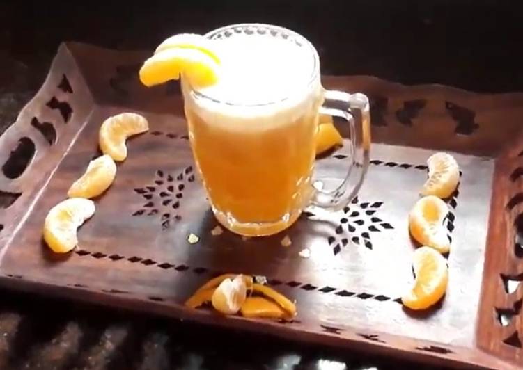 Simple Way to Prepare Super Quick Homemade Fresh and pure orange juice