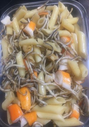 Una foto de Macarrones con gula